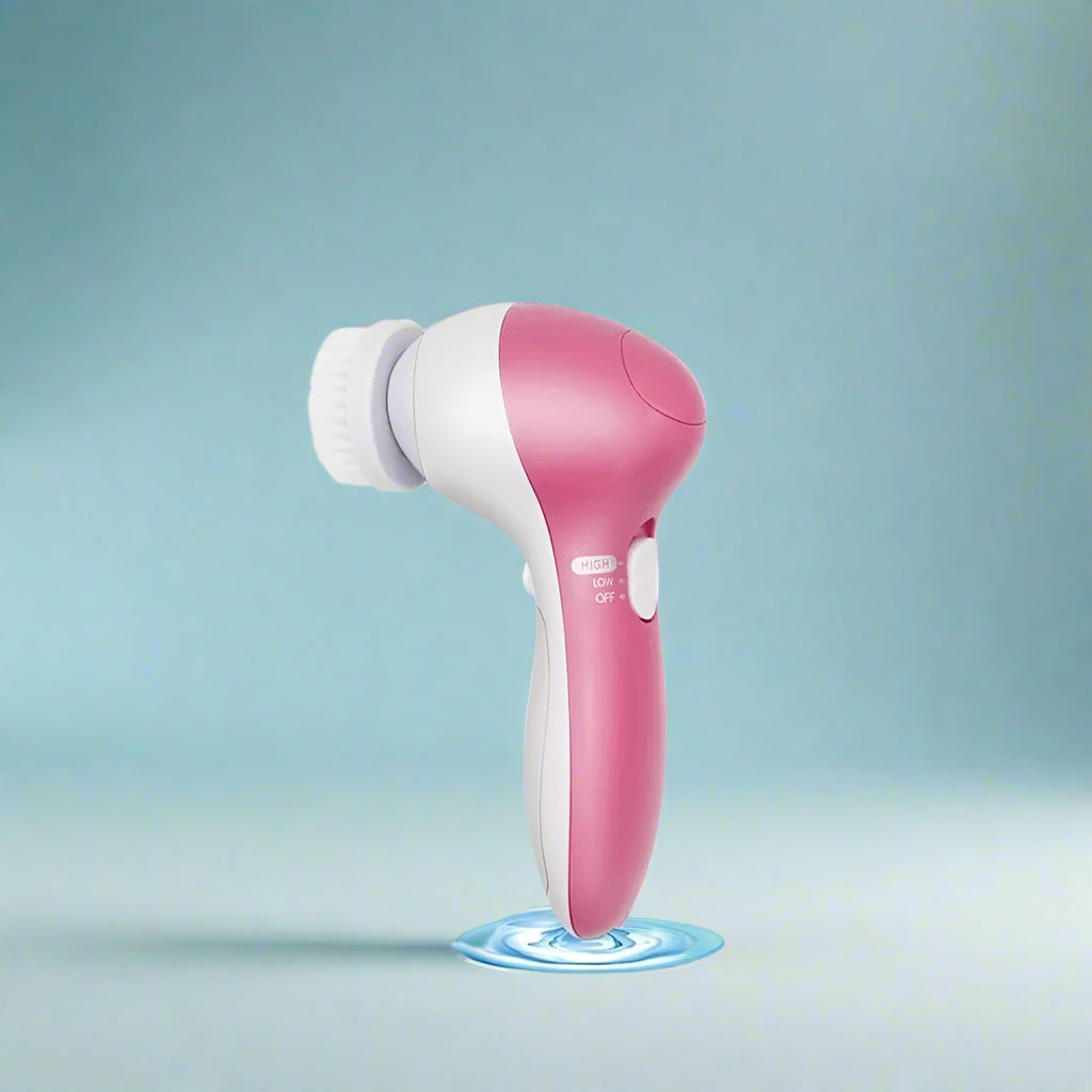 5-in-1 Electric Facial Brush & Pore Cleaner