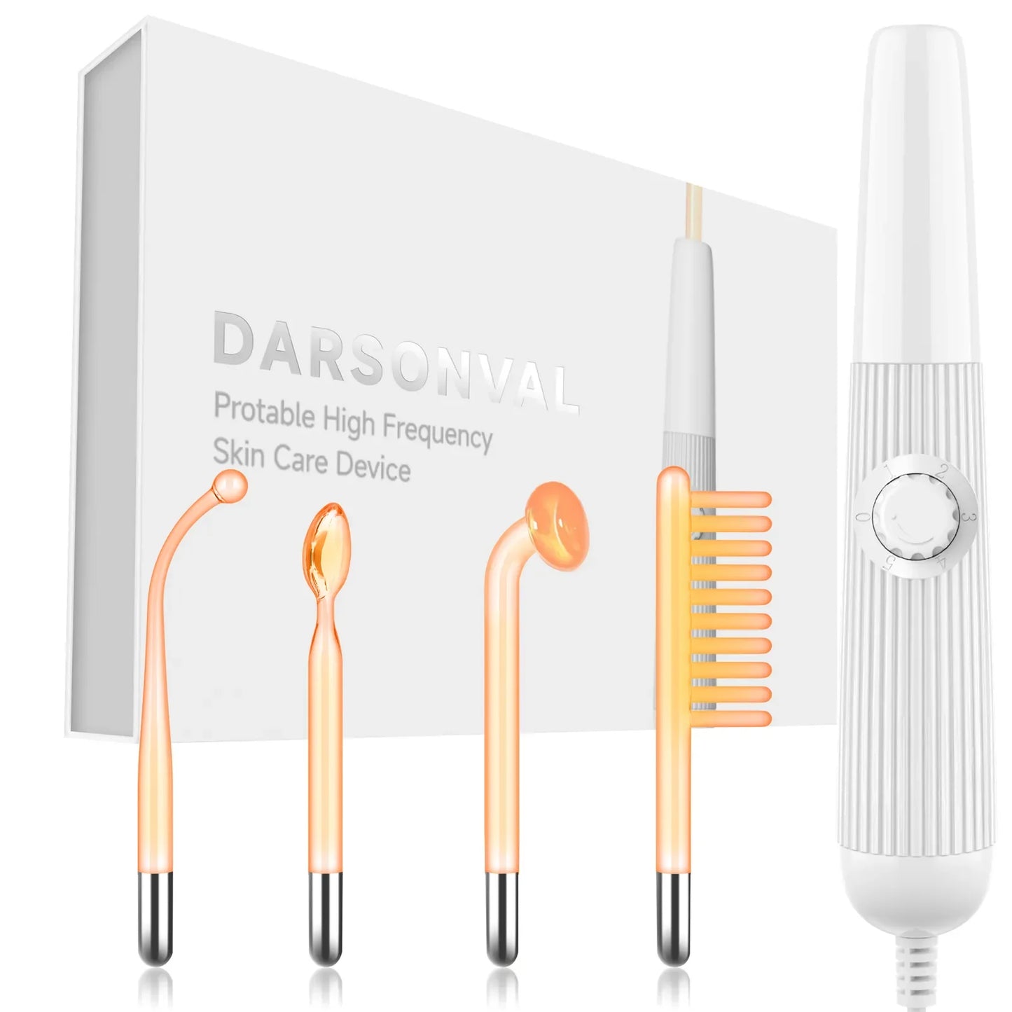 High Frequency Red Light Therapy Wand