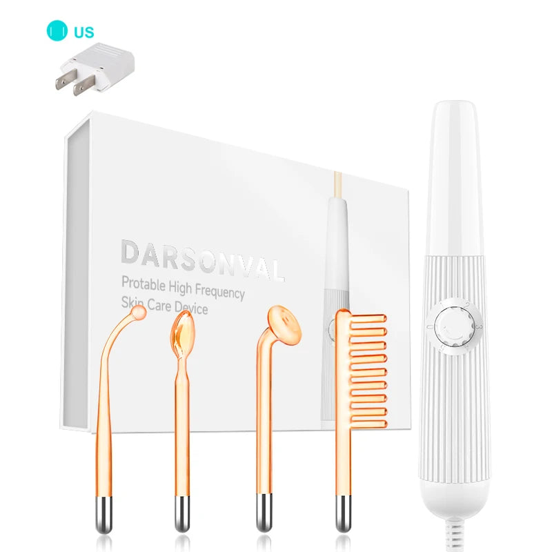 High Frequency Red Light Therapy Wand