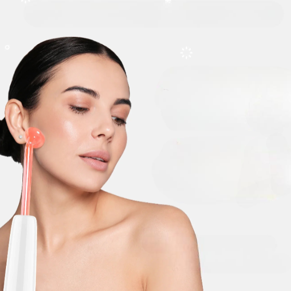 High Frequency Red Light Therapy Wand