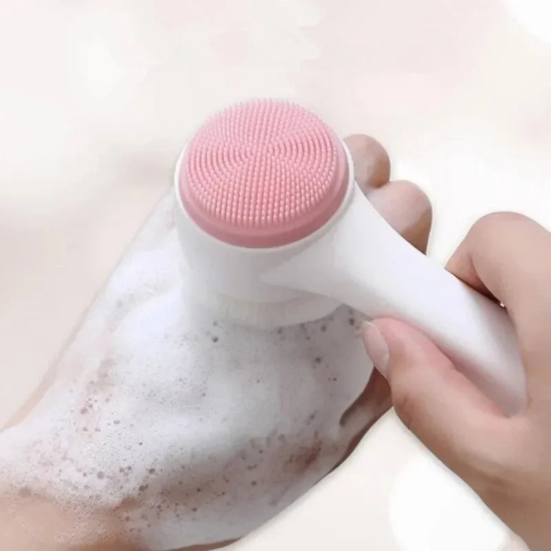3D Silicone Facial Cleanser & Massage Brush