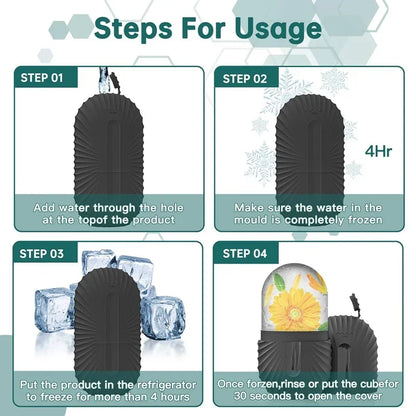 Silicone Ice Face Roller for Puffiness