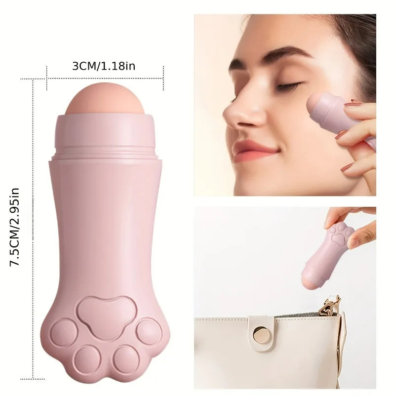 Cat Paw Oil Absorbing Roller for Face