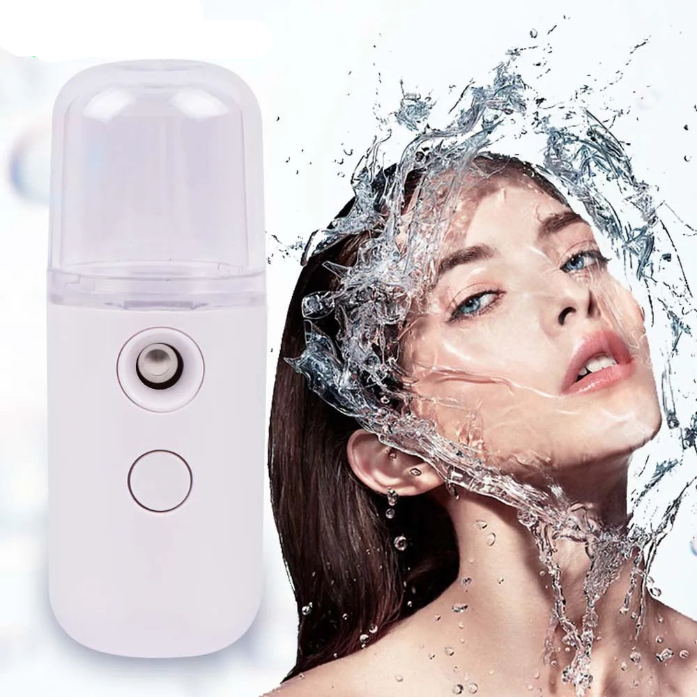 USB Rechargeable Nano Mist Face Steamer