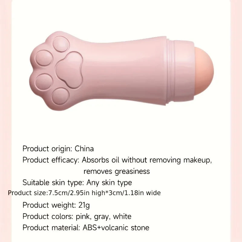Cat Paw Oil Absorbing Roller for Face