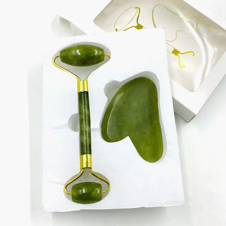 Natural Jade Gua Sha Face Massager Tool