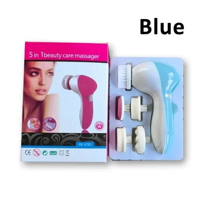 5-in-1 Electric Facial Brush & Pore Cleaner