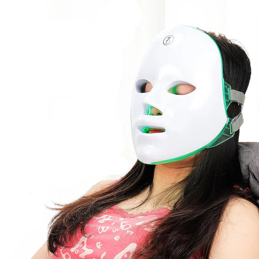 7 Colors LED Photon Facial Therapy Mask