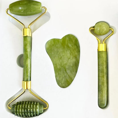 Natural Jade Gua Sha Face Massager Tool