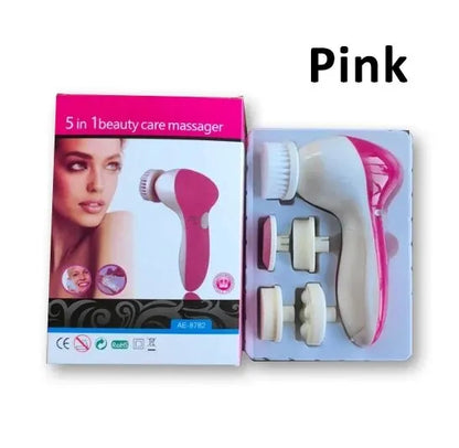 5-in-1 Electric Facial Brush & Pore Cleaner