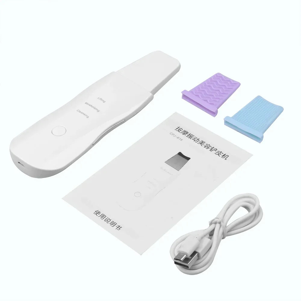 Professional Ultrasonic Skin Scrubber & Peeler