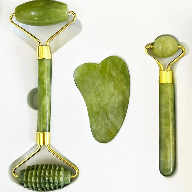Natural Jade Gua Sha Face Massager Tool