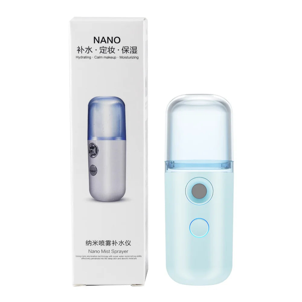 USB Rechargeable Nano Mist Face Steamer