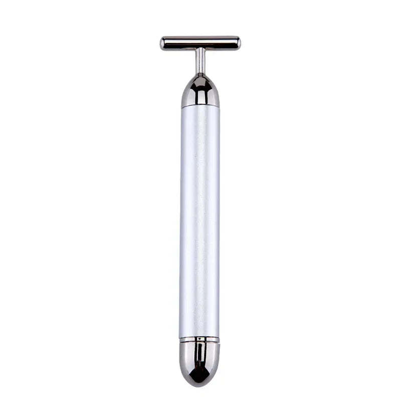 24K Gold Vibrating Face Massager & Roller