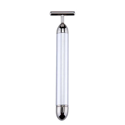 24K Gold Vibrating Face Massager & Roller