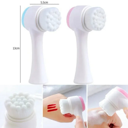 3D Silicone Facial Cleanser & Massage Brush